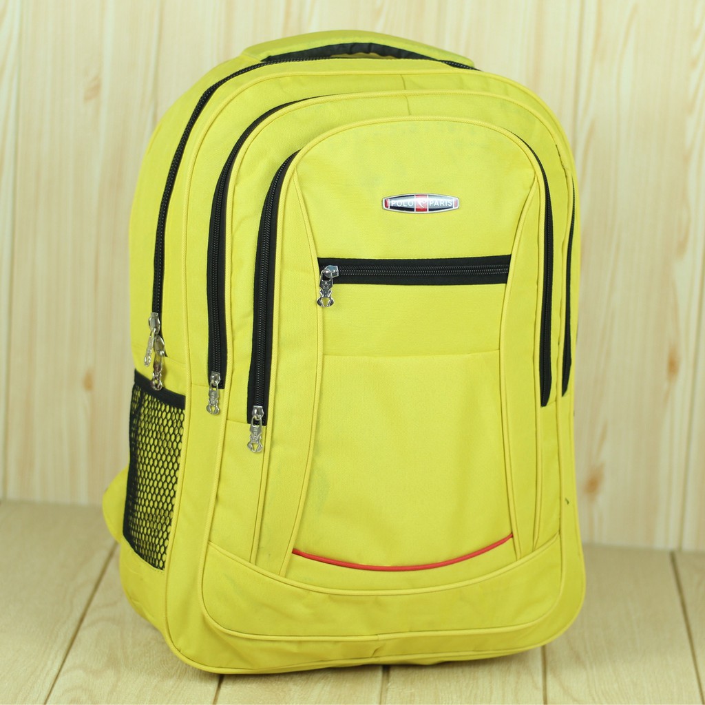 BEST SELLER Tas Gendong Sekolah Laki Laki Perempuan Tas Ransel Laptop Polo Pria Keren Free Raincover