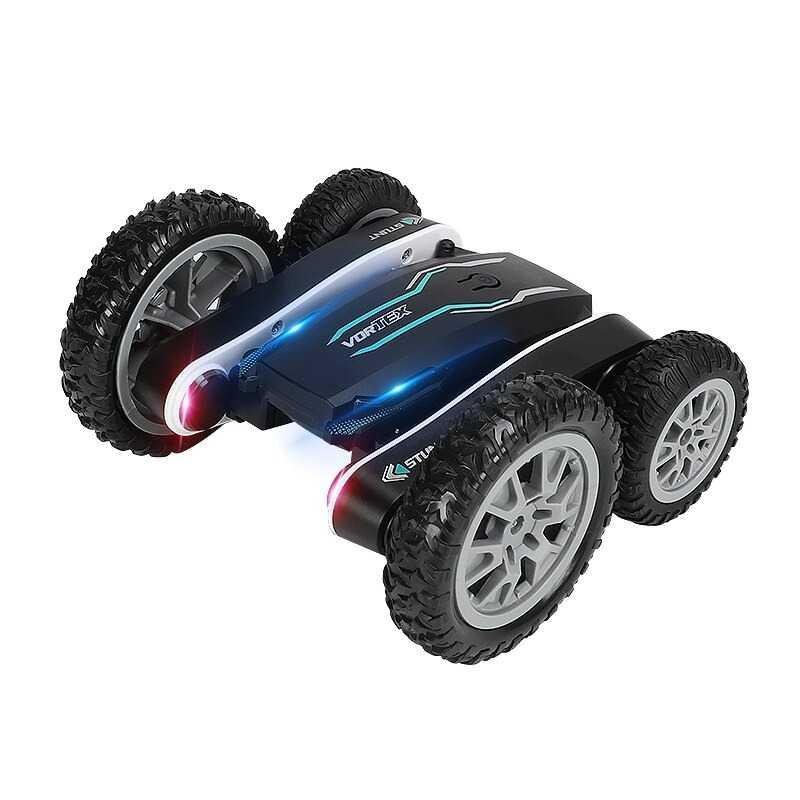 Vortex Remote Control Stunt Car LED 360 Degree Flip 4WD 2.4G - 898A