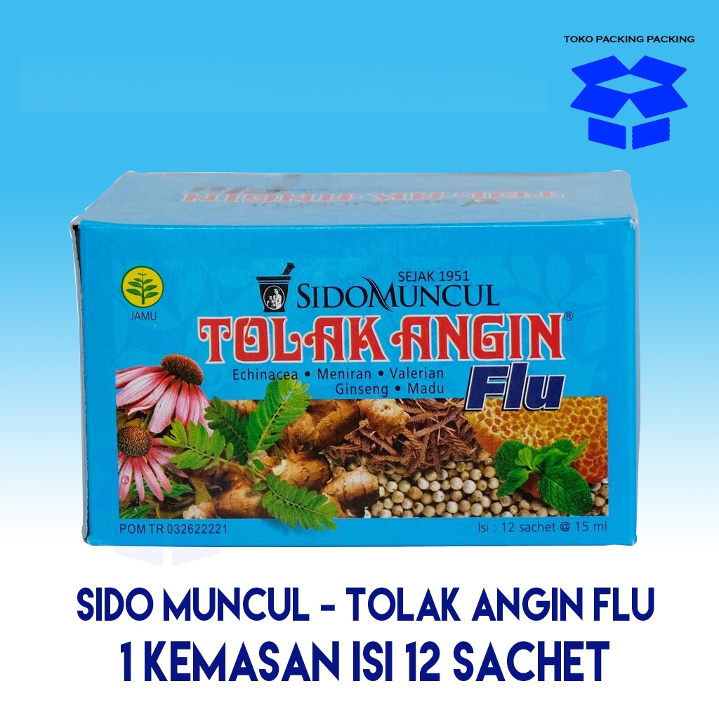 

SIDO MUNCUL - Tolak Angin Cair Flu isi 12 sachet