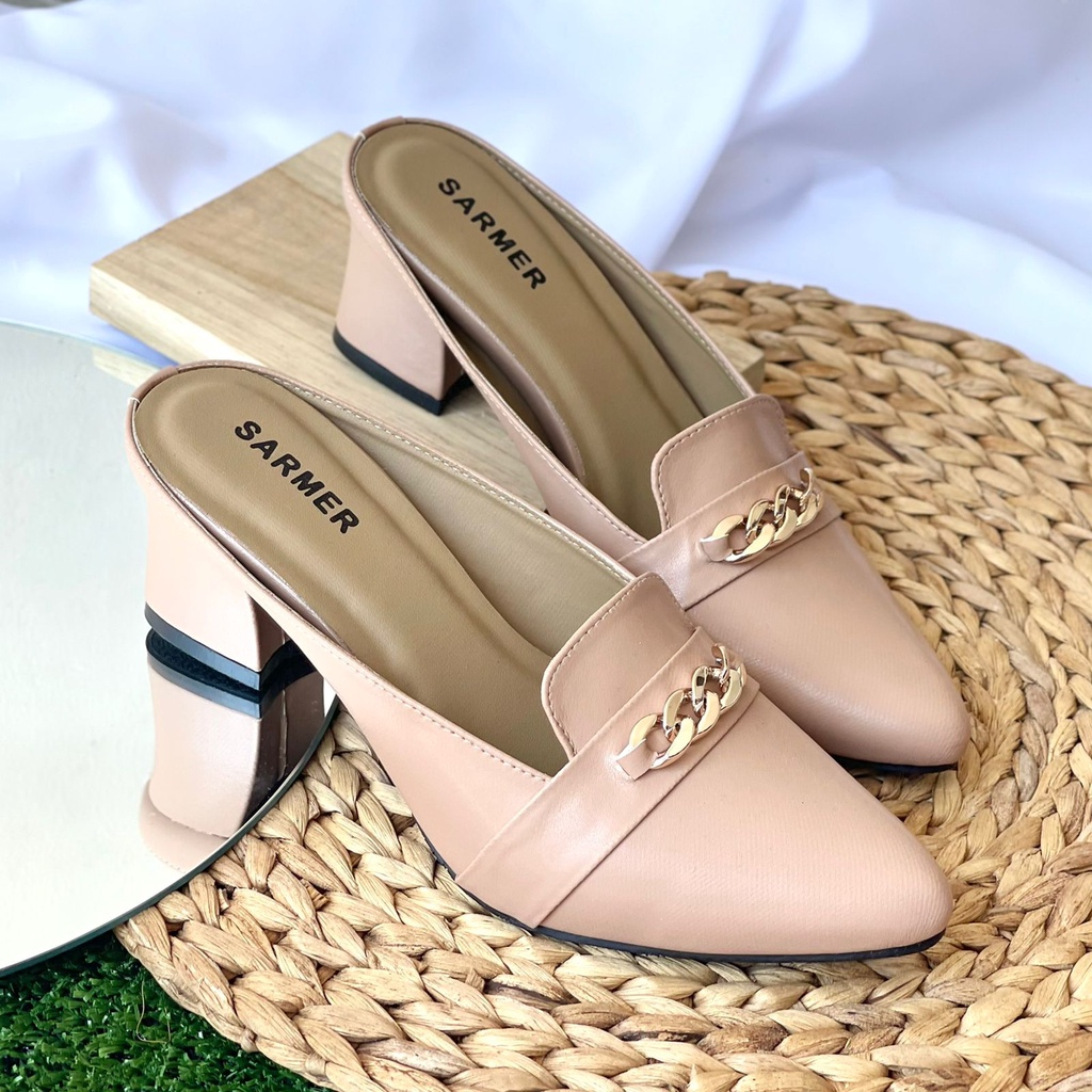 SARMER - CAROLINE HEELS MOCCA