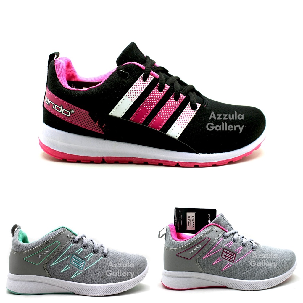 Sepatu Ando - Sepatu Sneakers Wanita - Ando VIVIAN - Ando BRENNA - Azzula Gallery