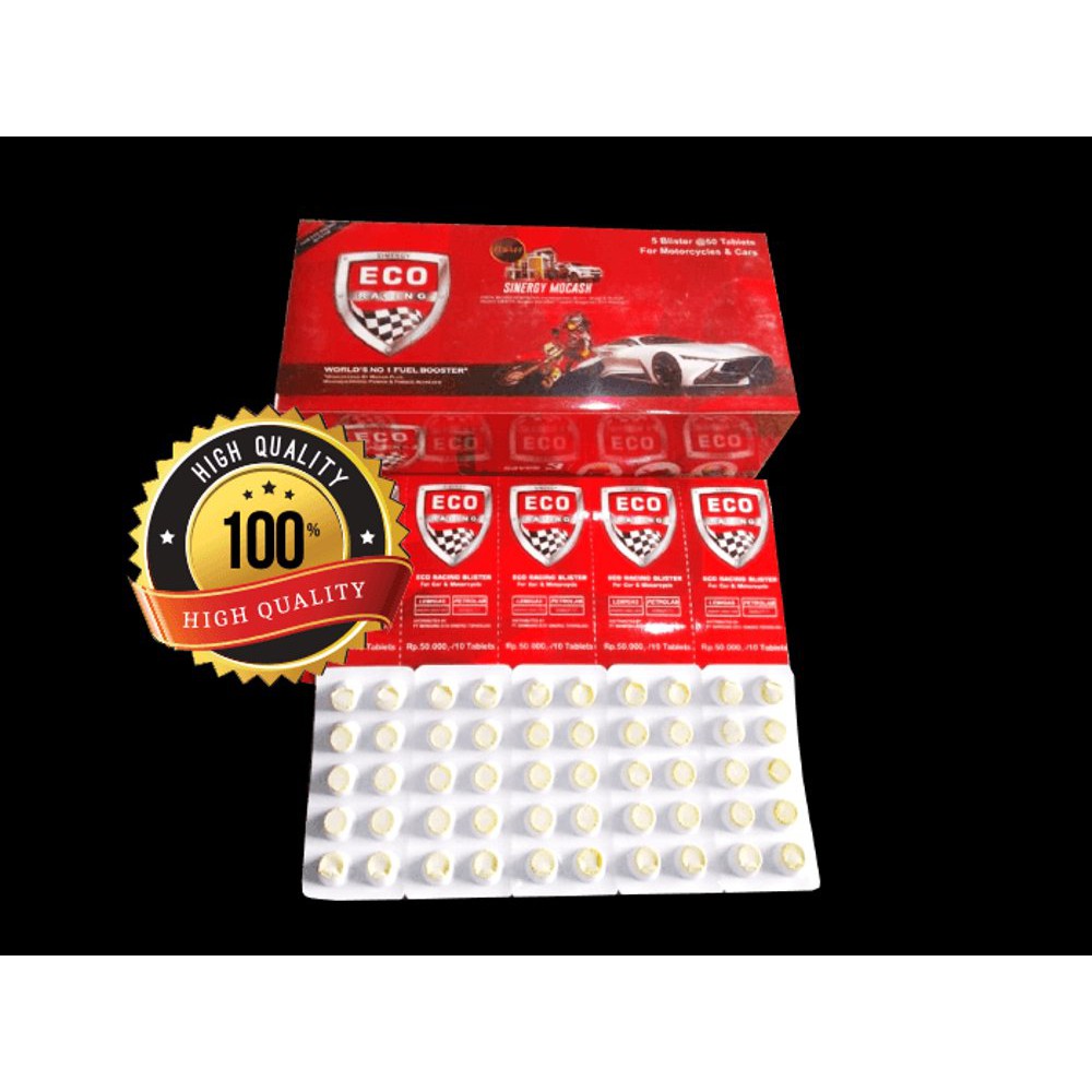 ECO RACING utk Motor-Mobil BBM Bensin