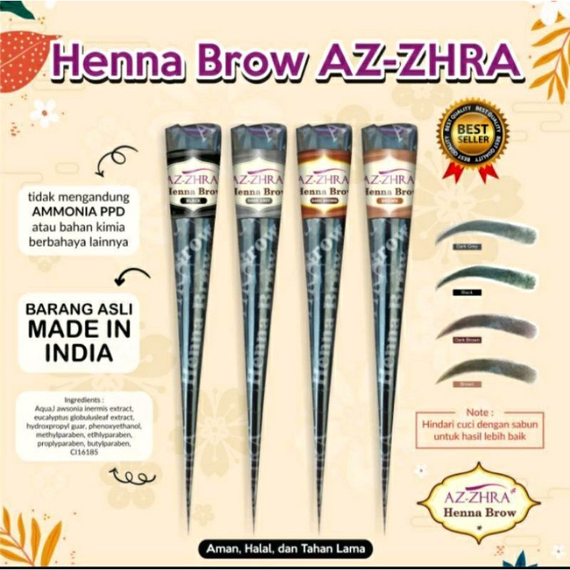 HENNA BROWN/HENNA ALIS AZHRA