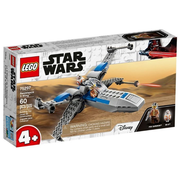 Mainan LEGO-Starwars Resistance X-Wing