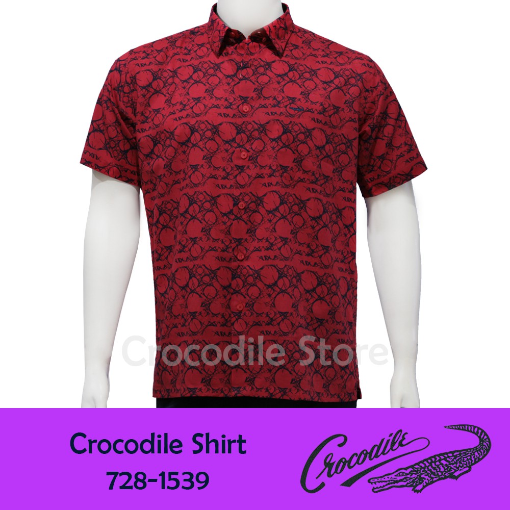 Kemeja Pria Lengan Pendek Crocodile 728-1539