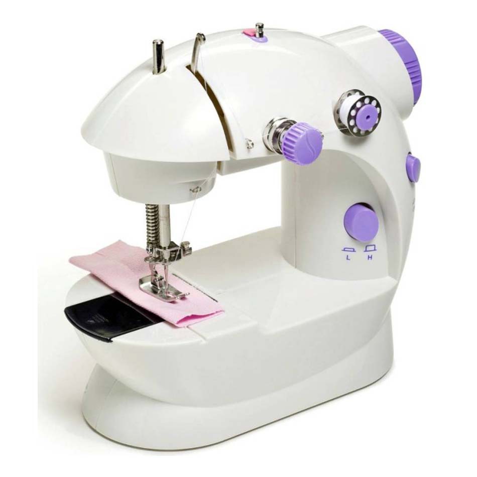 Mini Sewing Machine and Two Speed Control -Mesin Jahit Mini VERSI LAMPU