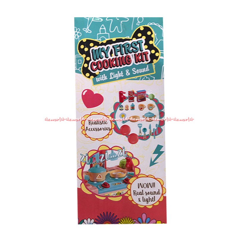 Pretty Missy My First Cooking Set 20pcs Mainan Kompor Masak Masakan Anak Anak  Jadikan Tas Tenteng