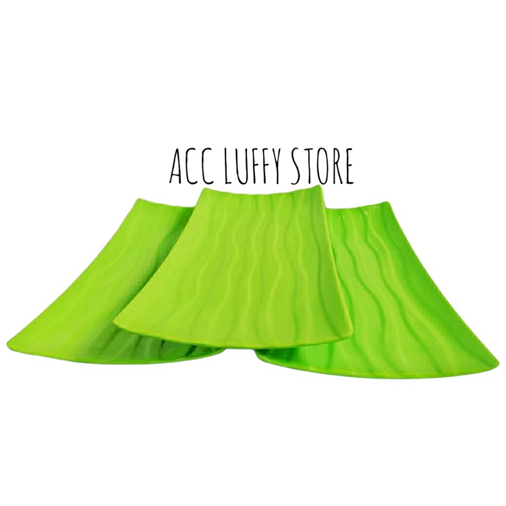 HARGA DISKON 3PCS PIRING SAJI SUSHI MELAMIN WARE MODEL ULIR CAP SINGA-SINGI PU-901S