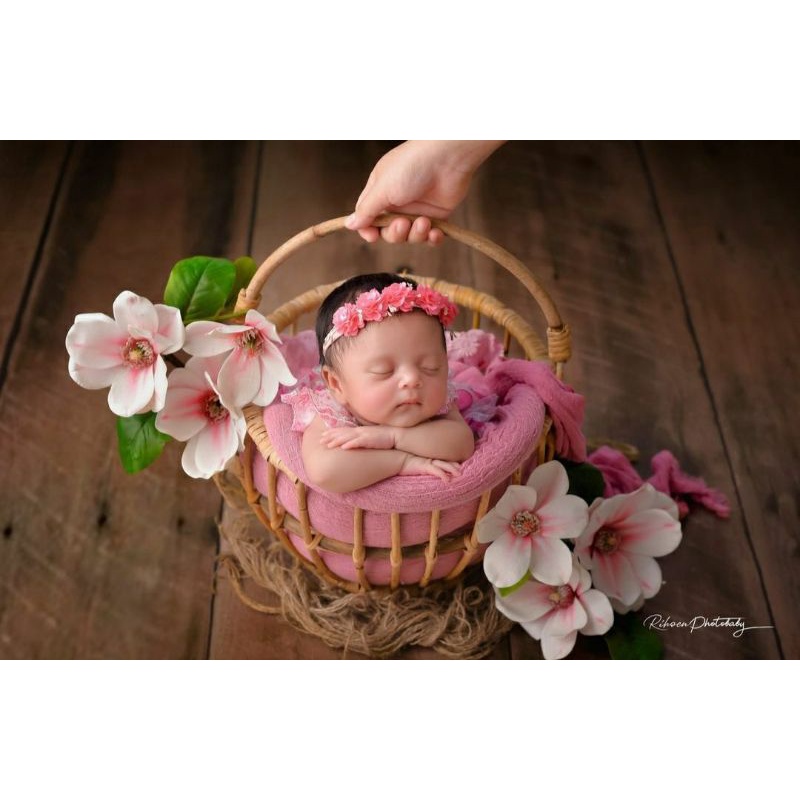 keranjang property foto newborn