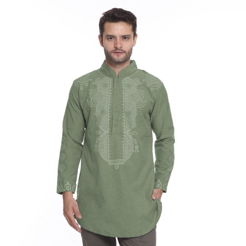 Baju koko kurta pakistan tangan panjang Pria - Jktmfashion Anies