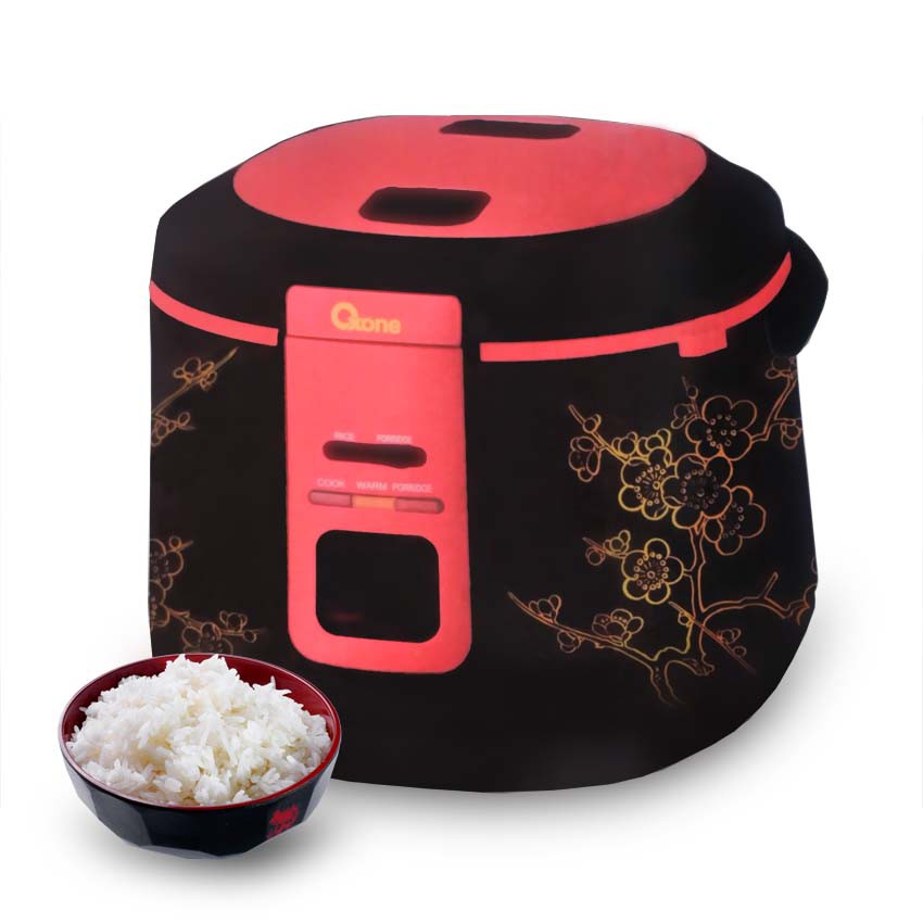 Oxone OX-822P Penanak nasi Magic Com Ruby Rice Cooker and Porridge 4 in 1 1,8L