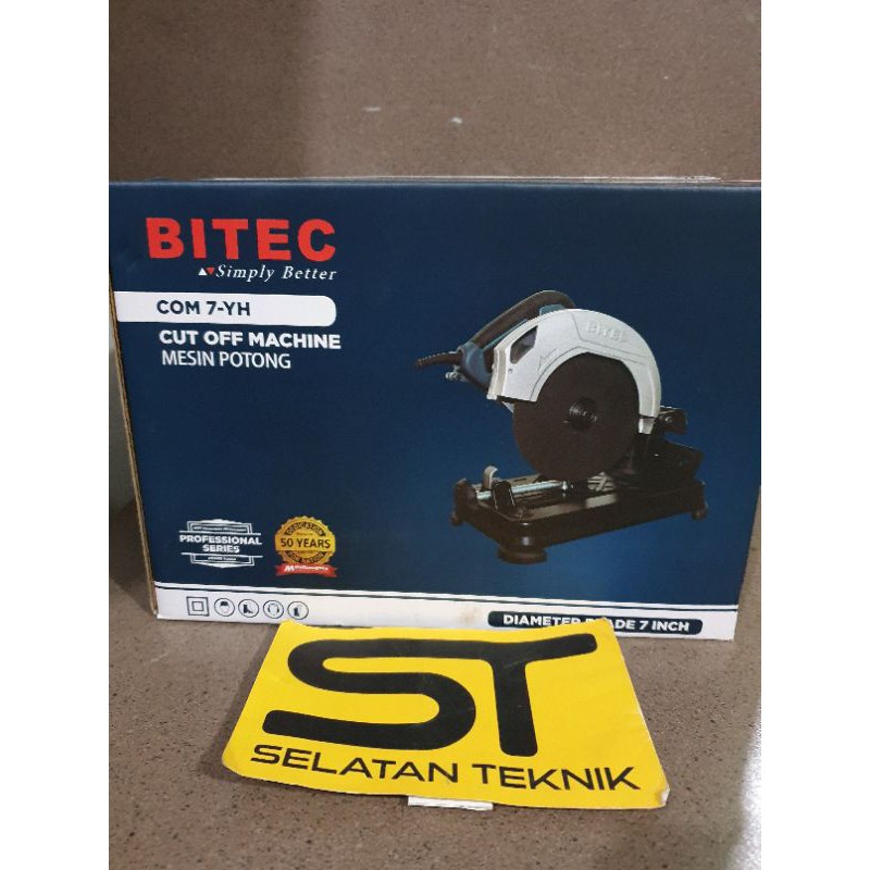 bitec com 7 cut off 7 inch mesin potong besi