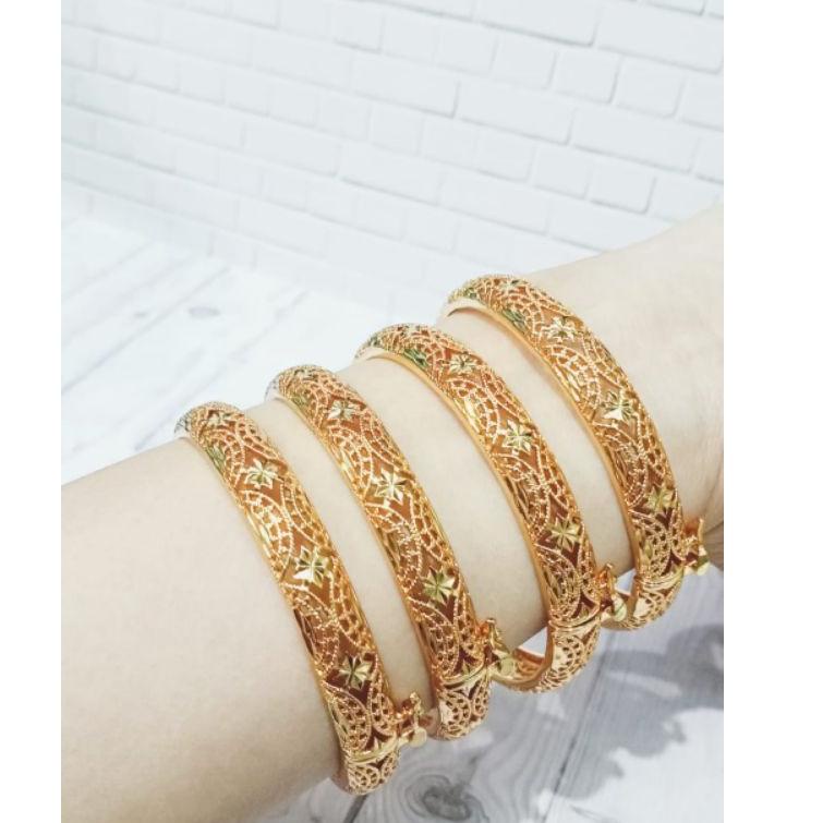 Bagus Banget.. gelang xuping dubai/gelang xuping bangkok/lapis emas