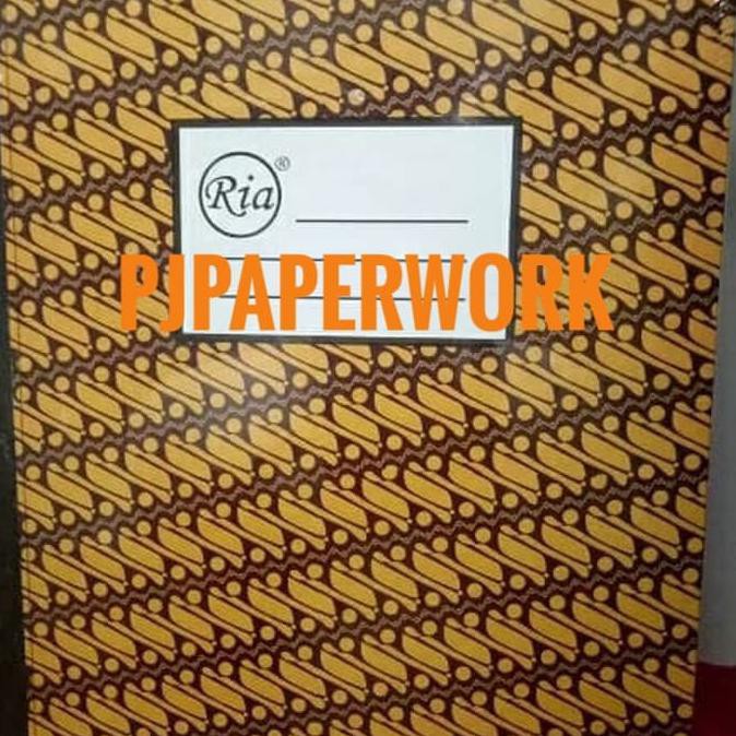 

BUKU FOLIO HARD COVER 500 LEMBAR BERGARIS RIA EXCLUSIVE