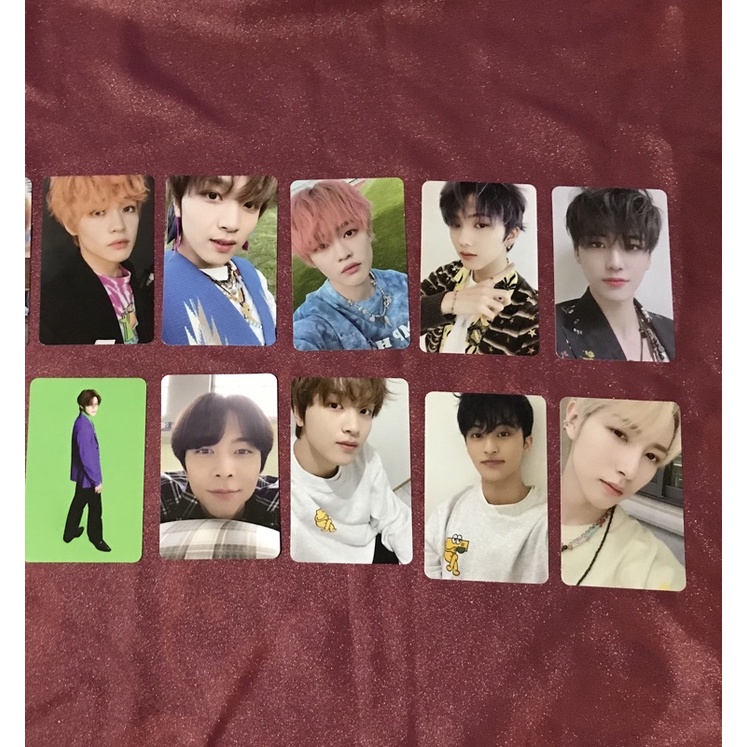 PC PHOTOCARD JAEMIN NANA CHILING JISUNG CRAZY MARK HAECHAN CAFE JOHNNY AR SELCA YUTA AR CLIP ALBUM S