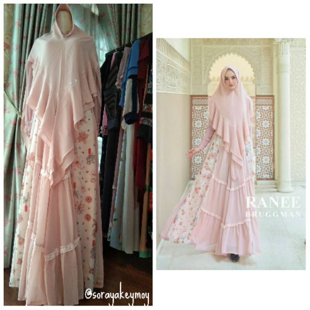 Ranee Bruggman - gamis ranee - gamis syari
