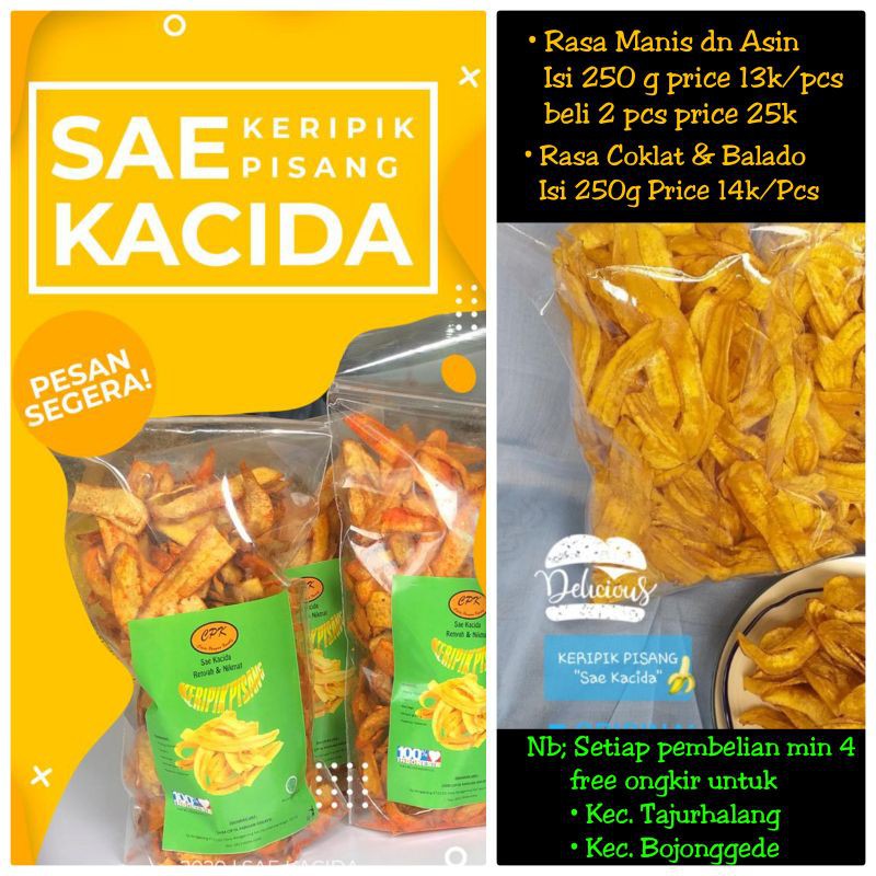 

kripik pisang sae kacida