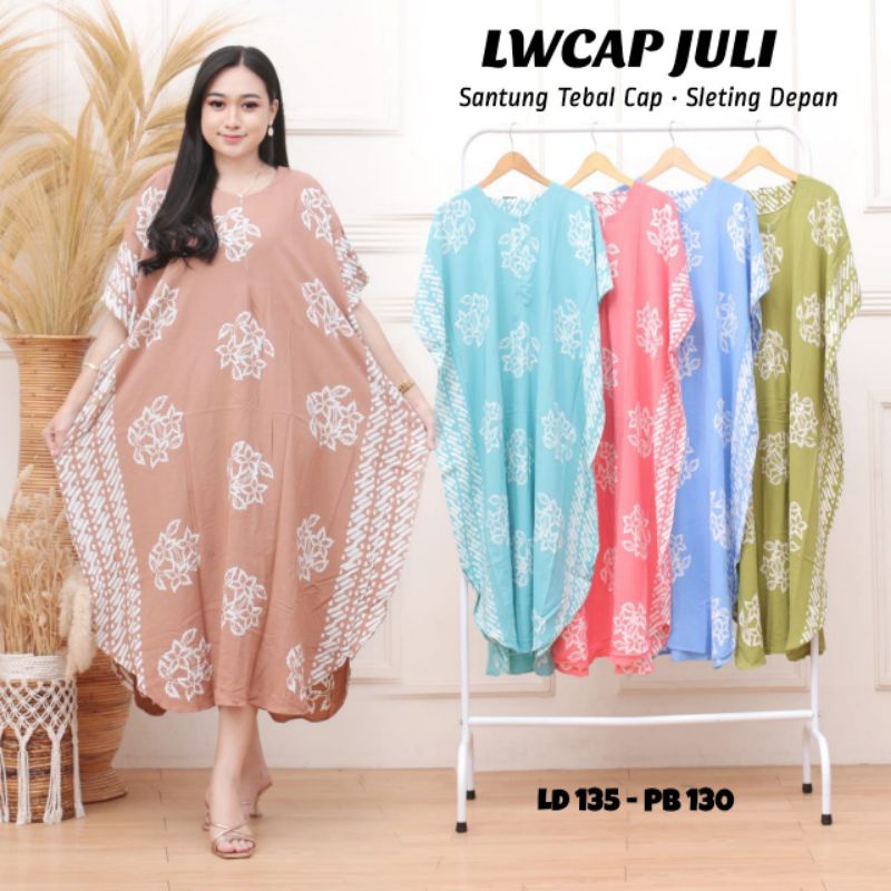 Daster Lowo Cap Juli Soft Jumbo Busui