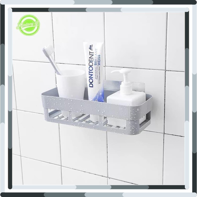 Unik rak tempel dinding dapur kamar mandi penyimpanan botol Murah