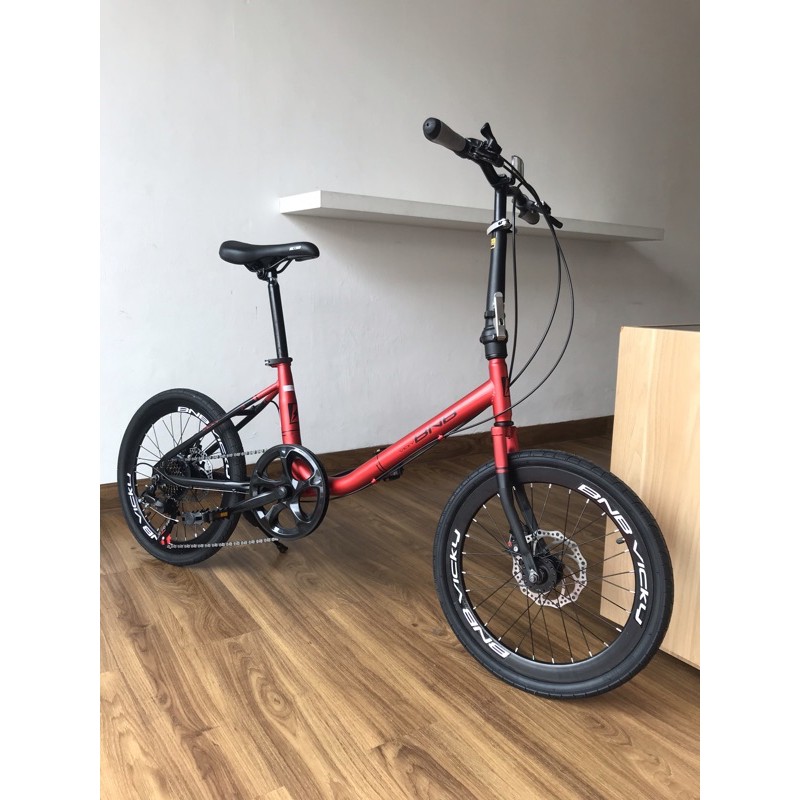 Bike N Bike - Sepeda Minion BNB Vicky Ukuran 20 Inch-Red