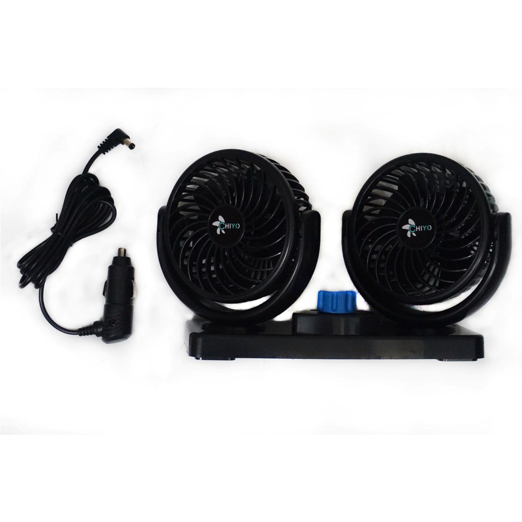 KIPAS ANGIN MOBIL Car Cooling Double Fan/Kipas Angin Mobil 12 Volt