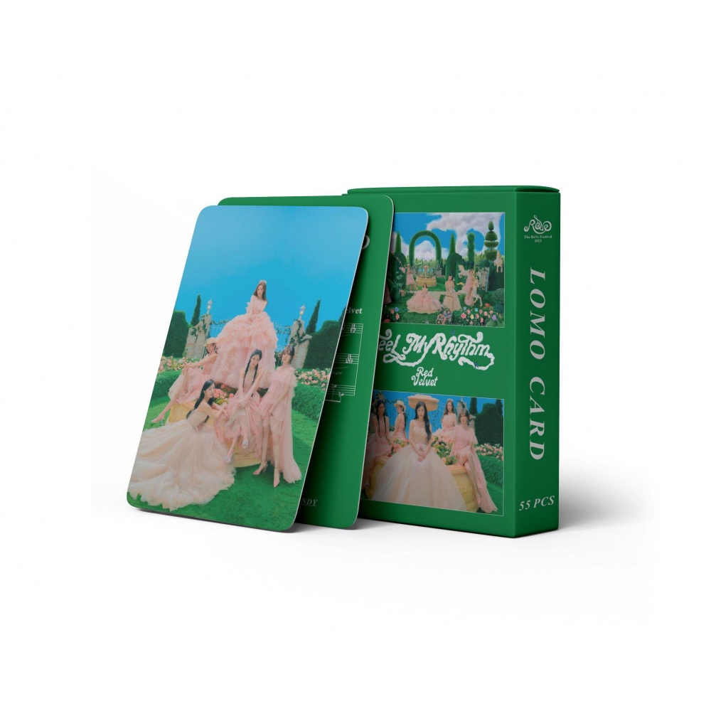 55pcs Kartu Lomo Foto Kpop Red Velvet Album 2022