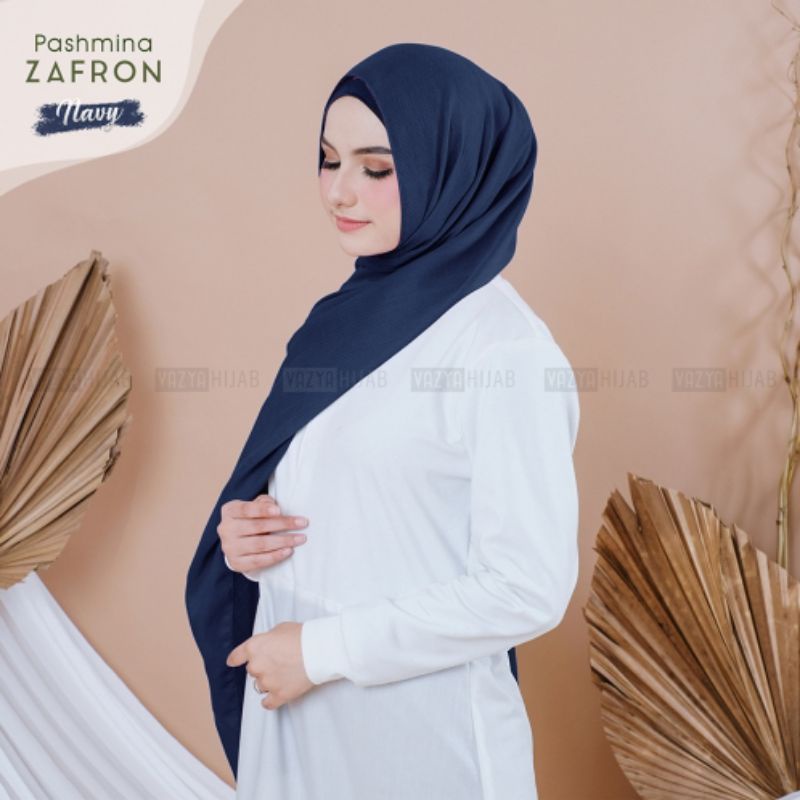 pashmina zafron voal pasmina terbaru jilbab wanita muslim fashion