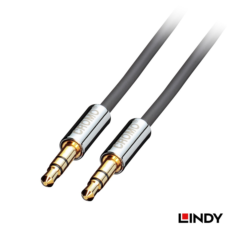 LINDY #35303 CROMO 3,5mm Stereo Jack Male to 3,5mm Jack Male, 3m
