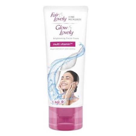 ORIGINAL FAIR &amp; LOVELY FACIAL WASH MULTI VITAMIN 100 G / GLOW &amp; LOVELY