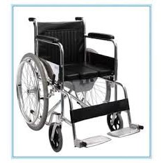 KURSI RODA 2 IN 1 . KURSI RODA BISA BAB . WHEEL CHAIR WITH COMMODE