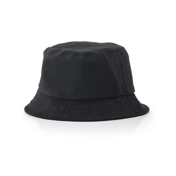 Topi Bucket Hat Korea Hitam Polos Pria Wanita Dewasa Kuzatura