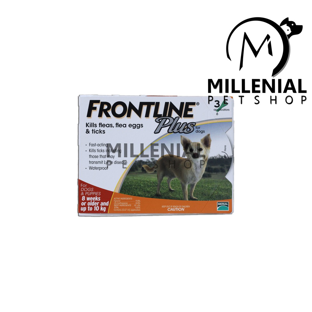 Obat Kutu Tetes Frontline Dog Plus Small Up To 10kg Per Pcs