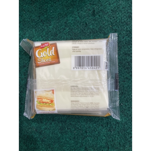 Keju Prochiz Gold Slices 12lembar 156gr