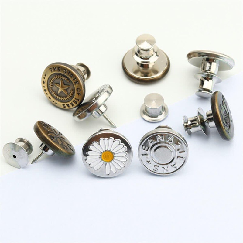 Adjustable Button (Lucky Button) / Magic Button / Kancing Magic / Kancing Tambahan Jeans