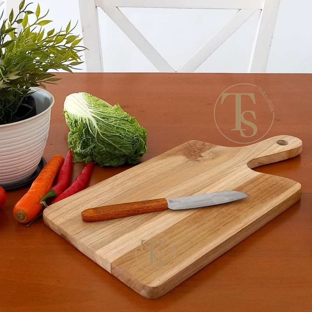 TALENAN KAYU JATI ANEKA MODEL CUTTING BOARD PREMIUM