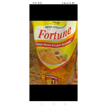 

MINYAK GORENG FORTUNE 2 LITER READY STOK