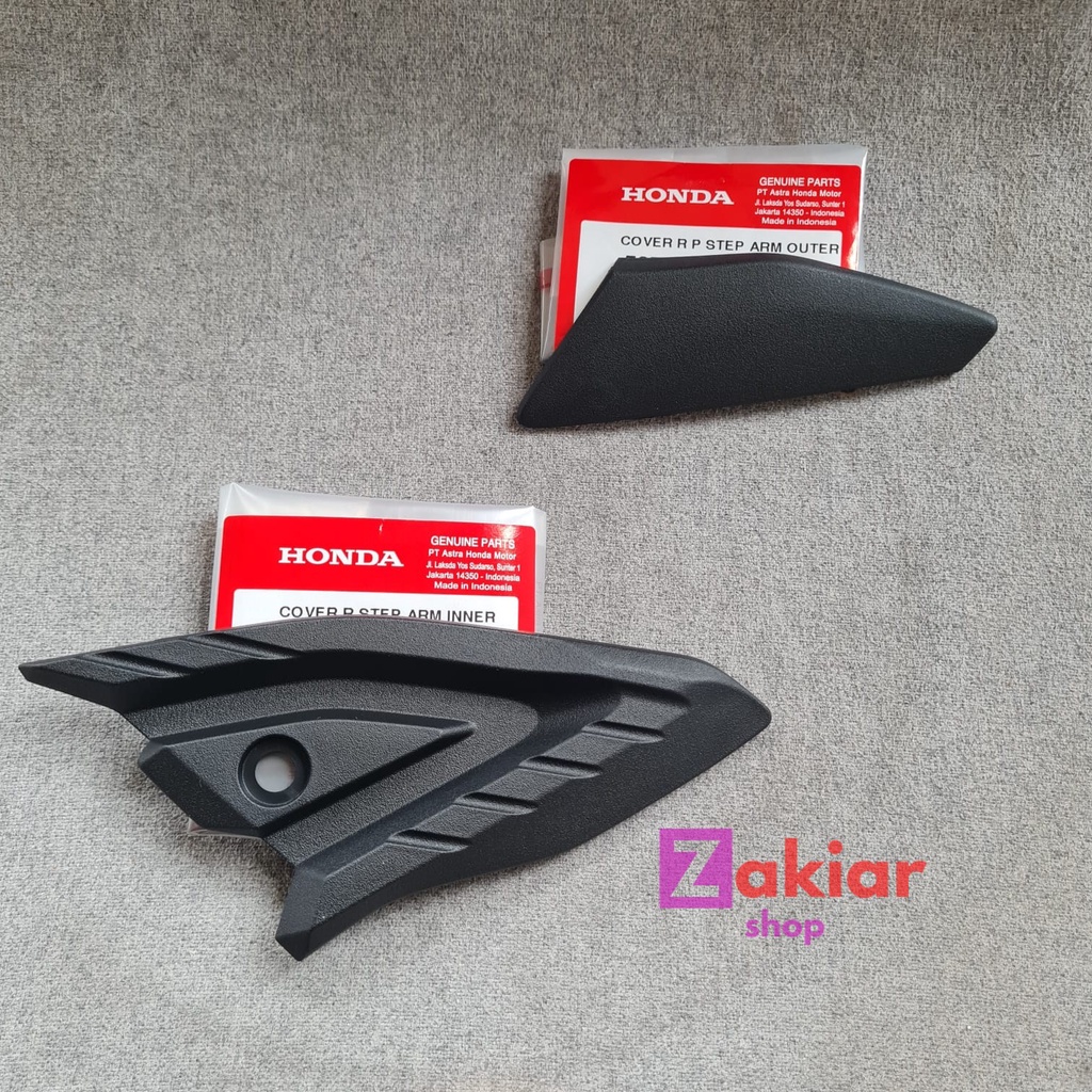 Cover Pijakan Kaki Atas Bawah Step Belakang  Kanan PCX 150 Pijakan Kaki Kanan PCX Cover Injakan Kaki