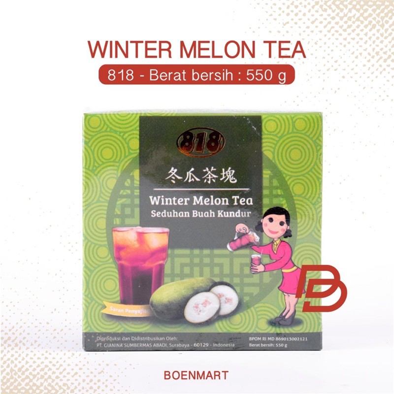 

wintermelon tea 818