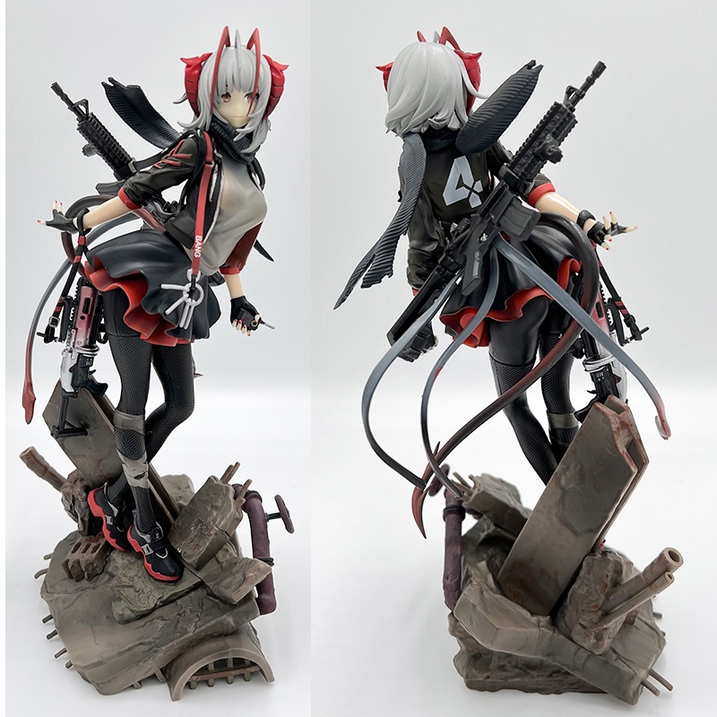 Mainan Action Figure Anime Game Arknights W 1 / 7 Bahan PVC Ukuran 27cm Untuk Hadiah Anak