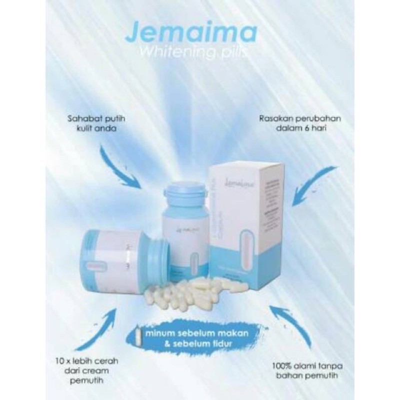 NEW  JEMAIMA L-Gluthathione Plus ORIGINAL MALAYSIA
