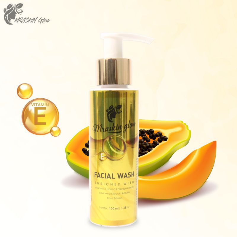Facial Wash MRAskin glow / Facial wash / MRAskin glow / skincare mraskin glow /Facial wash Lithening