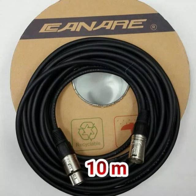 Kabel audio jadi canare japan.canon XLR Male ke XLR FEMALE. 10meter bagus punya.