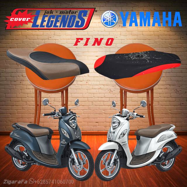 Cover Jok FINO GRANDE Anti Air / Sarung Mantel Jok Motor Standar / Modifikasi