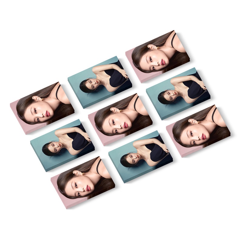 54pcs Kartu Lomo Foto Kpop JENNIE Album 2022 SOLO