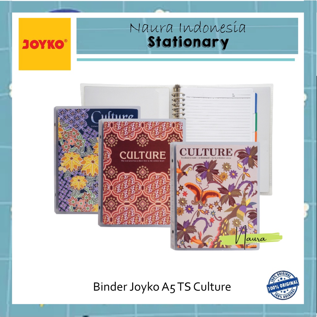 

BINDER JOYKO A5-TSCT-M492 CULTURE | BINDER JOYKO A5-TSCT-M492 | BINDER JOYKO