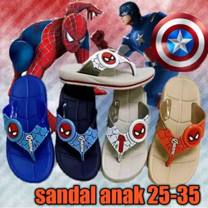 SANDAL ANAK LAKI AVENGERS
