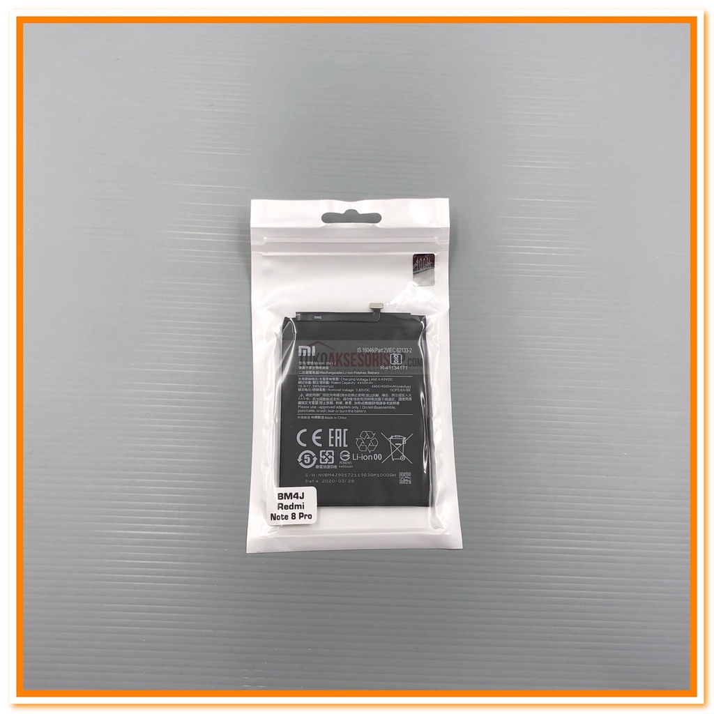 BATERAI REDMI NOTE 8 PRO BATERAI XIAOMI BM4J ORIGINAL