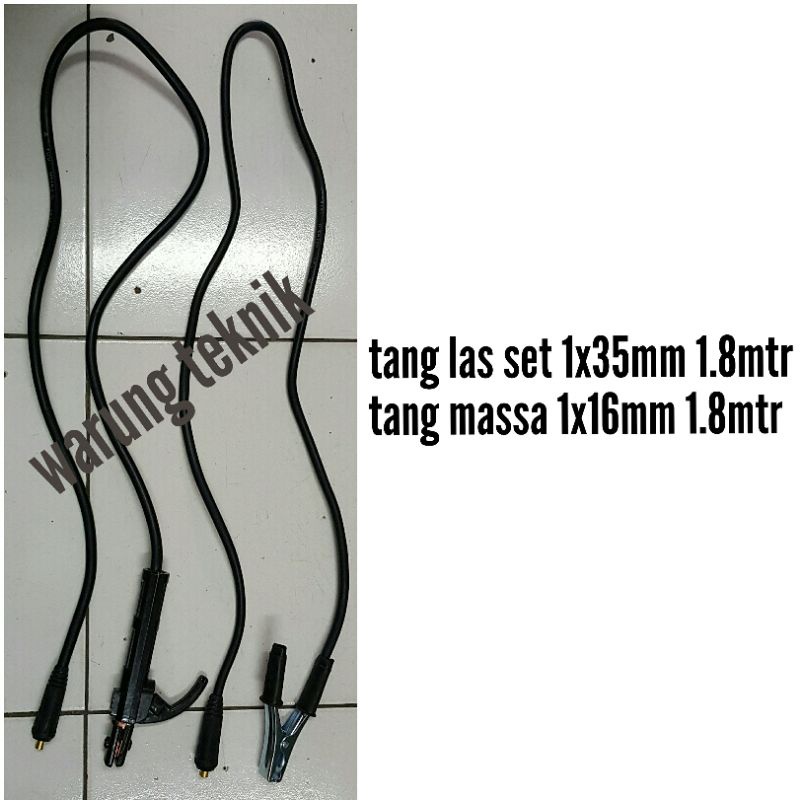 KABEL SET TANG LAS DAN TANG MASSA SET 200 AMP AMPERE