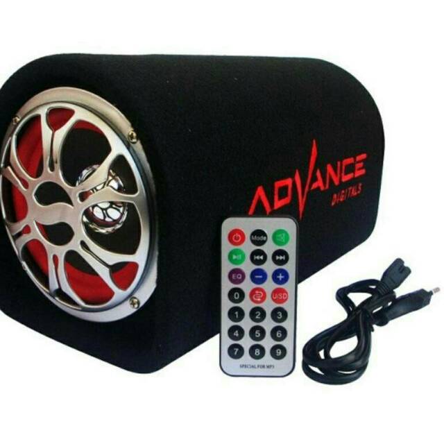 SPEAKER AKTIF ADVANCE T104BT SUBWOOFER 10 INCH RADIO FM/SPEAKER BLUETOOTH 10&quot; USB KARAOKE SUPER BASS