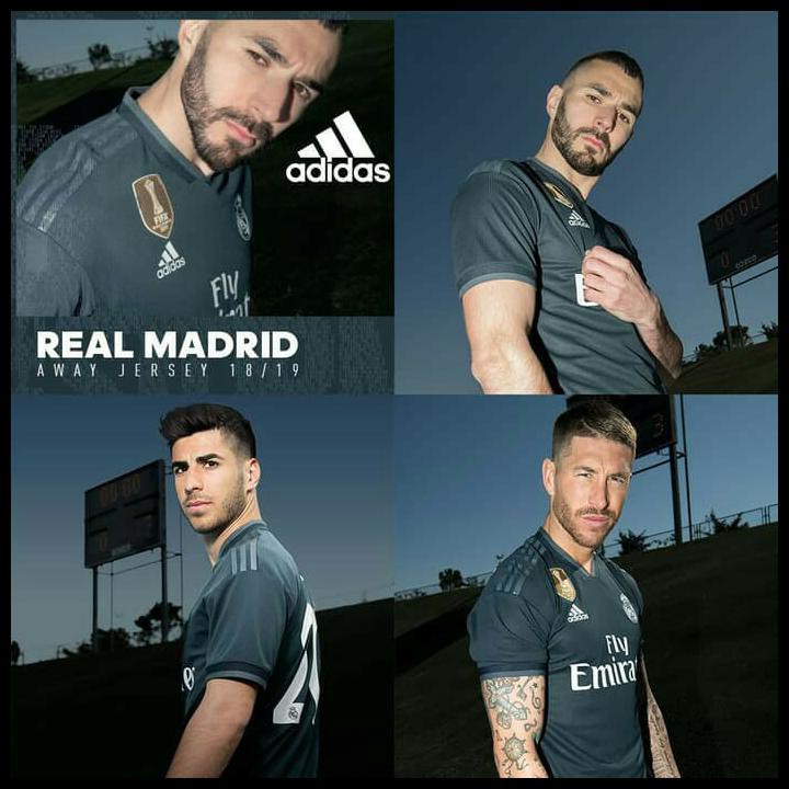 JERSEY REAL MADRID AWAY 2018/2019 GRADE ORI